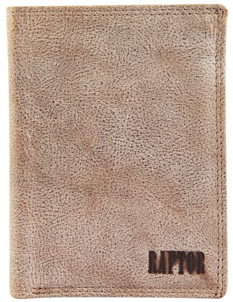 Raptor Herren Geldbörse aus Echtleder. Format 10 x 13 cm.
