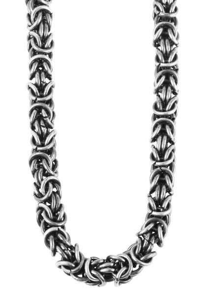 Akzent Edelstahl Damen Halskette, Länge: 60 cm / Stärke: 7 mm