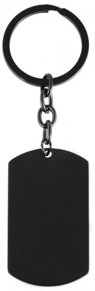 Edelstahl Schlüsselanhänger, 29x50 mm