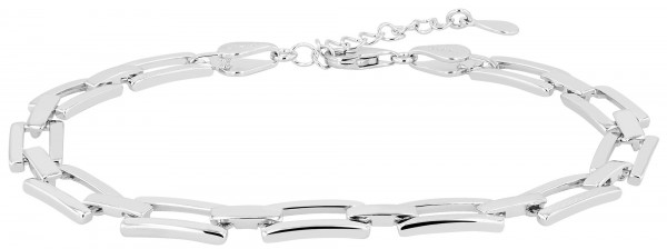 925/- Echt Silber Armband &quot;Jacinta&quot;, 18 + 3 cm, rhodiniert