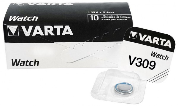 Varta Batterie Silberoxid Knopfzellen - Verpackungseinheit 10 Stück