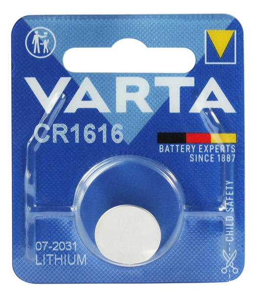 Varta Lithium, 1er Blister