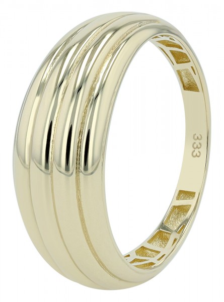 333/- Gold Ring &quot;Samina&quot;, 8 Karat, Gelbgold