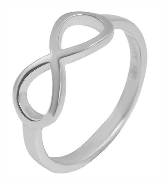 925 Silber Ring, 925/rhodiniert, 1,7g