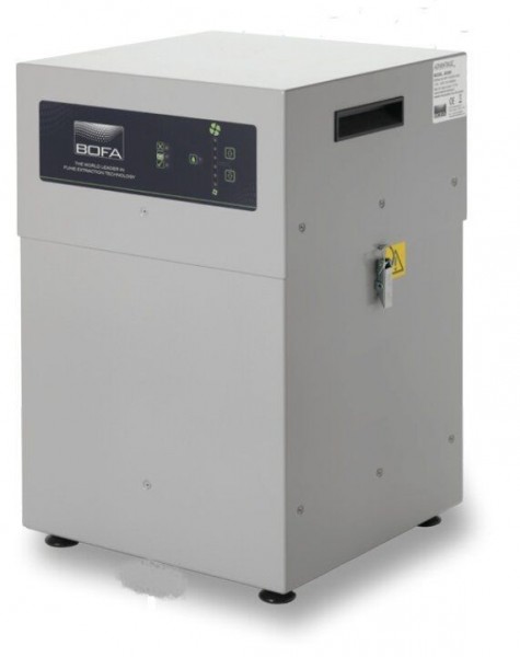 BOFA Laserabsauganlage AD 350 - speziell für Lasermarkierer IMP-L100, Durchflussmenge 380 m3/h, Lau