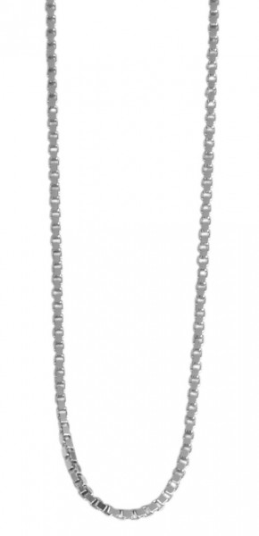 925 Silber Halskette, 925/rhodiniert, 1,05g